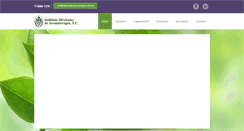 Desktop Screenshot of institutodearomaterapia.com.mx